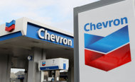 A Chevron gas station in Alameda, California on January 29. The US giant held Arctic oil exploration talks in Russia on Thursday after Prime Minister Vladimir Putin hinted that Moscow may let private firms access the fields to help boost development.