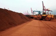 This file photo, taken in 2010, shows rare earth minerals, to be loaded at a port in Lianyungang, east China's Jiangsu province. Japan said on Wednesday it will host the European Union and United States at a meeting on developing alternatives for rare earths as Chinese controls on the key minerals raise fears of a supply squeeze