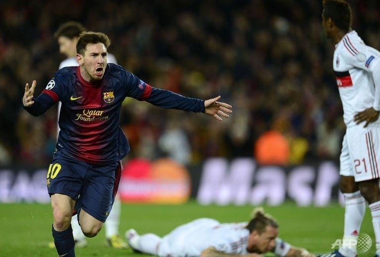Magical Messi sends Barca into quarter-finals