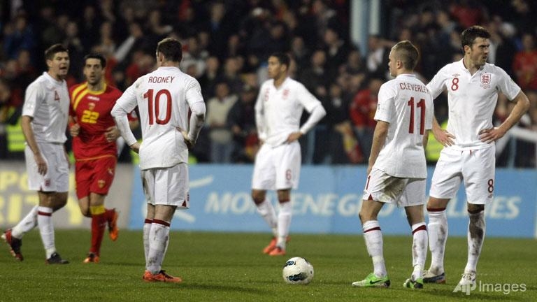 Montenegro peg England back to preserve lead