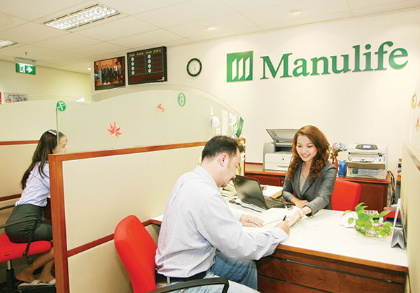 manulife reports winged growth