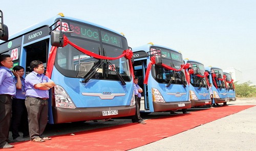 ho chi minh city cooperative launches enviro friendly bus route