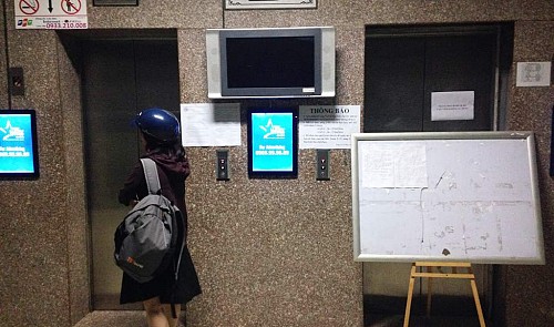 police rescue 16 stuck in elevator in ho chi minh city