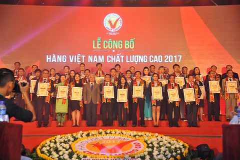 More than 590 firms receive Vietnamese High-Quality Goods awards