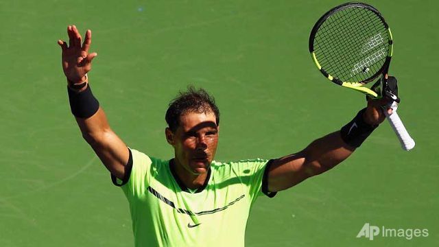 Nadal safely through at Indian Wells