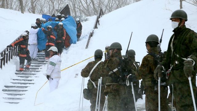 Seven students, one teacher killed in Japan avalanche