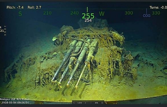 Wreckage of WWII aircraft carrier USS Lexington found off Australia