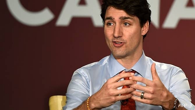canadas trudeau accuses china of dumping steel on global markets