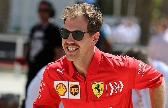 Vettel leads Ferrari 1-2 in Bahrain practice