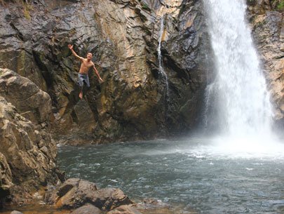 scenic ta gu waterfall