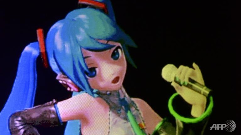 japan virtual star hatsune miku to join lady gaga tour