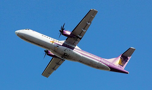 cambodian airplane slides off runway at ho chi minh city airport