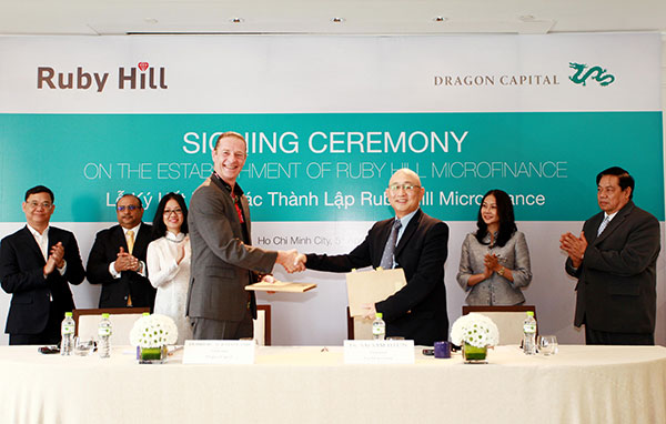 Dragon Capital signs joint venture to expand in Myanmar