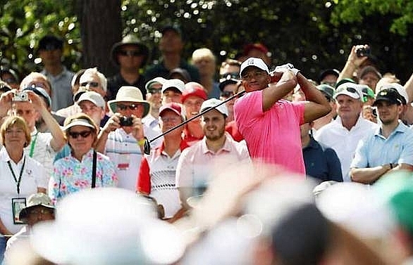 All eyes on Tiger Woods at Masters practice as tension builds