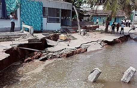 Erosion attacks yet another part of Vietnam’s Mekong delta