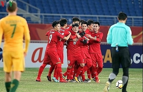Vietnam men’s team climbs to 103rd place in FIFA world rankings