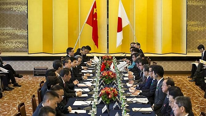 china japan vow new starting point in ties