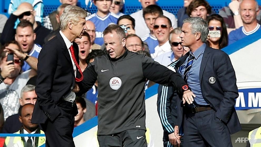departing wenger wants peaceful end to mourinho rivalry