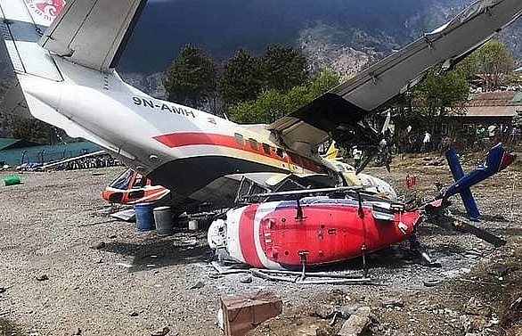 Three killed in aircraft runway accident near Everest