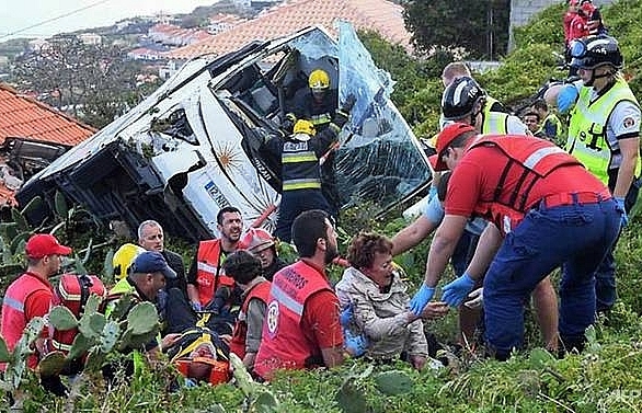 29 German tourists killed in Portuguese bus crash
