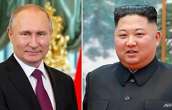 Kim woos Putin as North Korean labourers toil in Russia