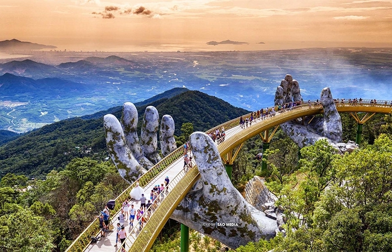 Vietnam’s Golden Bridge among world’s most stunning bridges