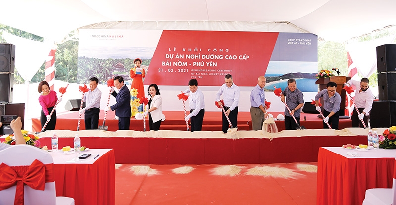 indochina kajima commences phu yen luxury tourism project