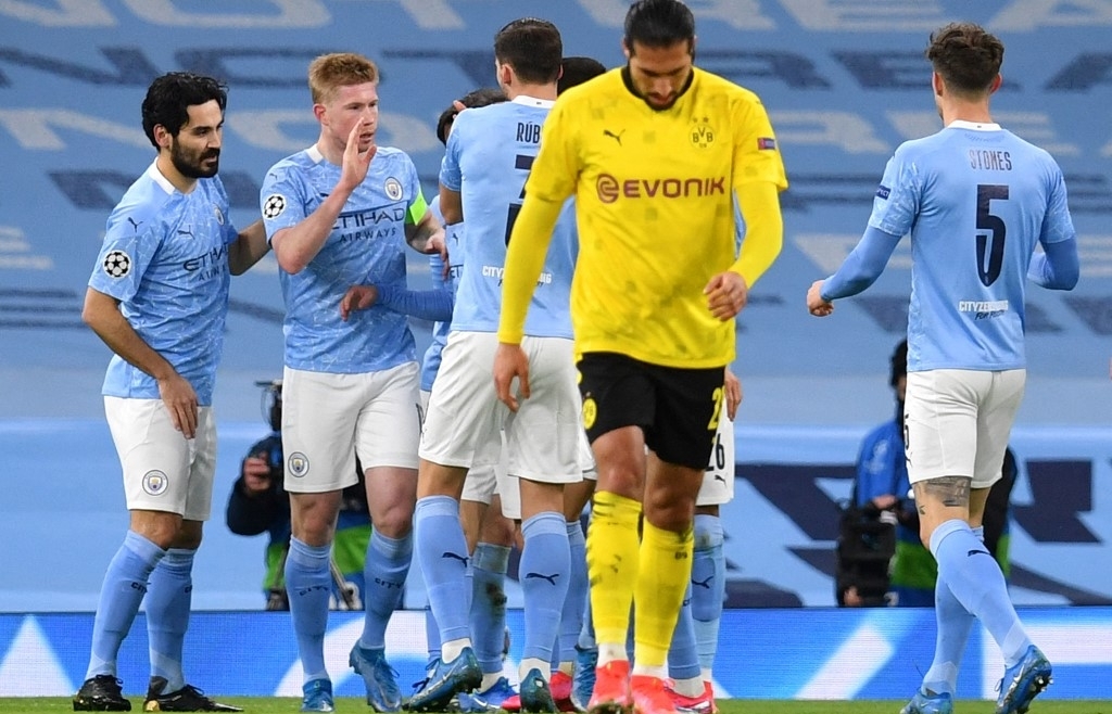 Foden hands Man City late advantage against Dortmund