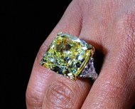 Actress Regina King wears a near $2 mn yellow diamond ring from Graff Diamonds at an event in Los Angeles in January. High-end London-based jeweller Graff Diamonds is planning to list in Hong Kong on June 7, a report says, as it seeks to raise up to $1.0 bn in one of the biggest IPOs this year.