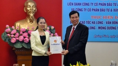 quang ninh licenses ha long van don expressway projects