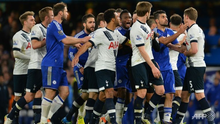 Chelsea, Tottenham fined over clashes