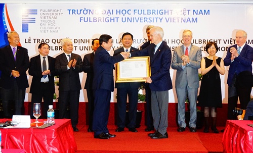fulbright university officially launched in viet nam