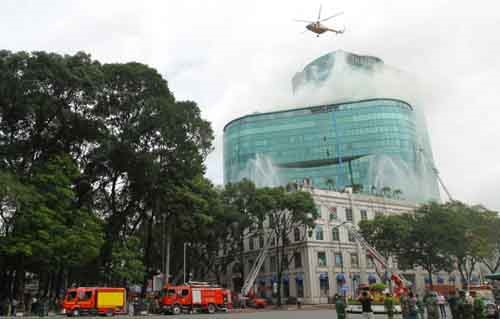 City considers use of helipads on high-rises