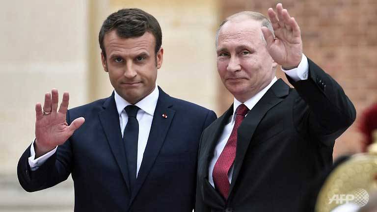 Macron, Putin hold 'frank' talks on Syria, Ukraine