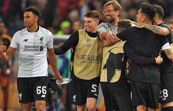 'It was just crazy', says Klopp after Liverpool survive Roma thriller