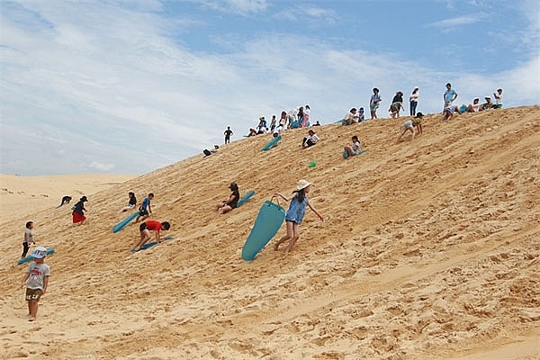 sand dunes of quang binh