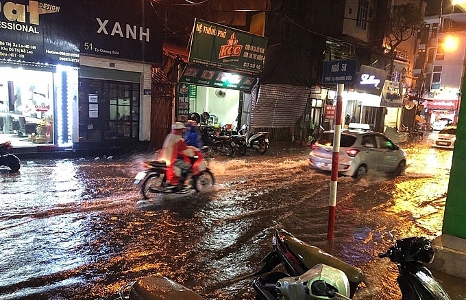 Hanoi to install 15 cameras in flood-prone areas