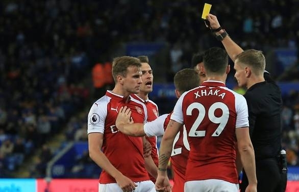 Arsenal fined over Leicester referee rage