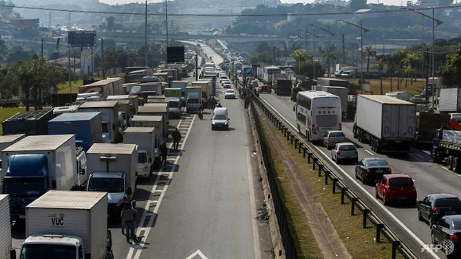 brazil close to standstill as truckers press on with strike