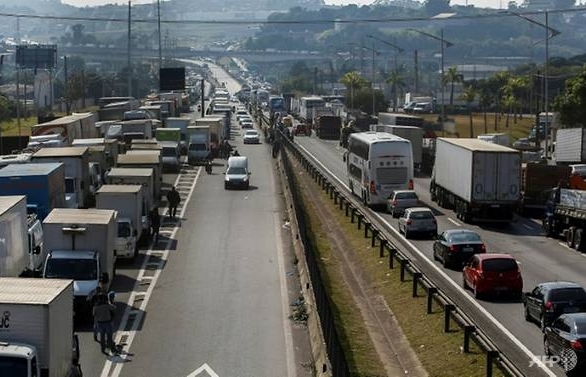 Brazil close to standstill as truckers press on with strike