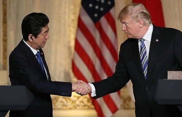 Trump, Abe say 'imperative' to dismantle North Korean weapons
