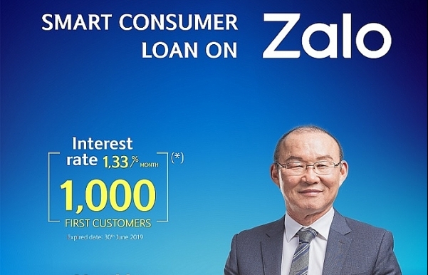 Shinhan Bank launches smart consumer loan on Zalo application