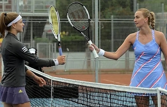 Kvitova hails 'bizarre' Czech tournament as new start