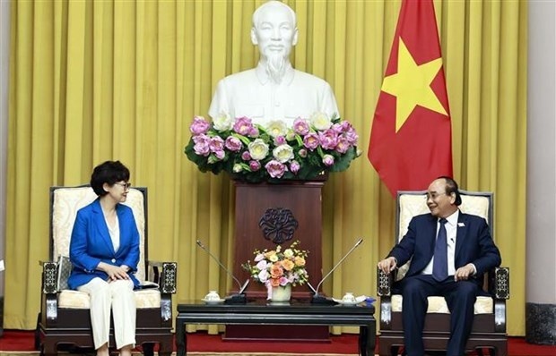 State leader receives representatives of RoK people in Vietnam