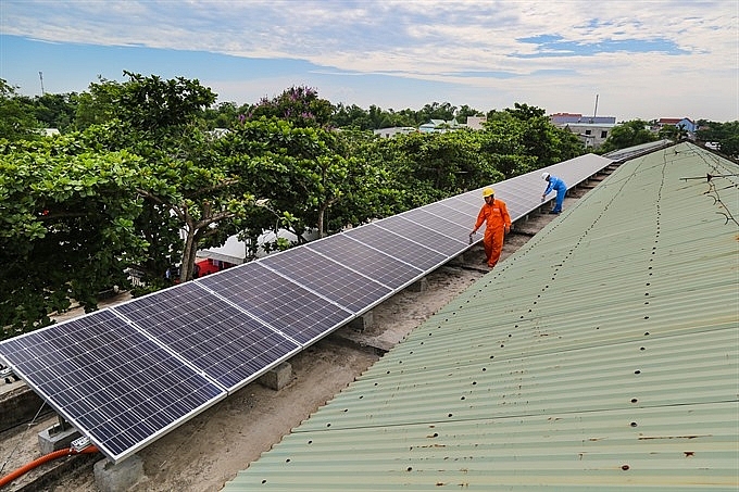 solar power set for schools in quang nam