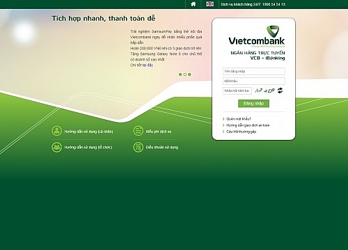 viecombank to stop internet banking on old systems