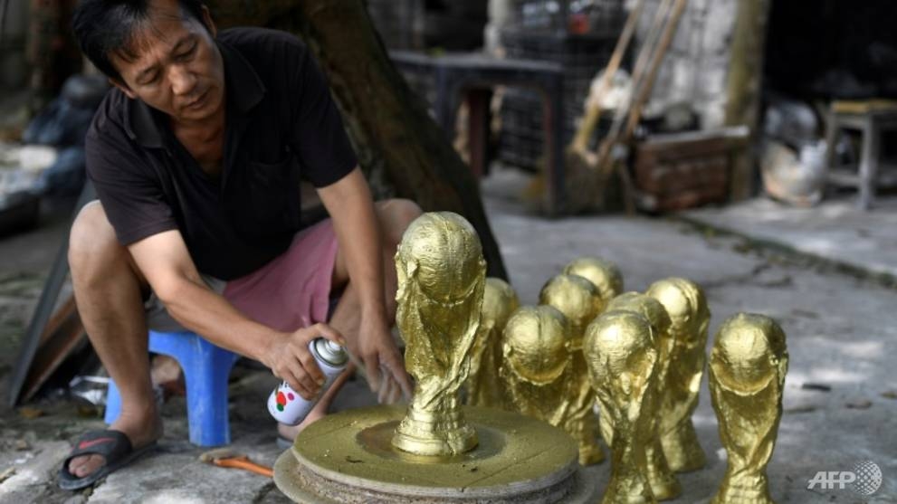 trophy hunting world cup replicas selling fast in vietnam