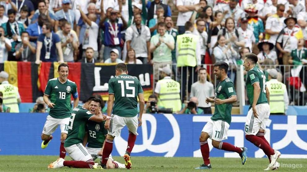 world cup holders germany slide to mexico defeat