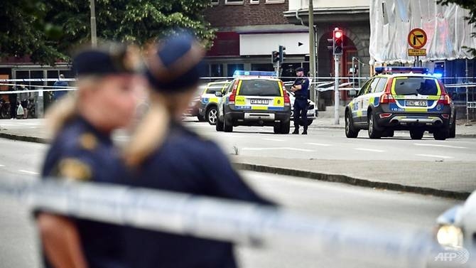 one dead five wounded in malmo shooting police