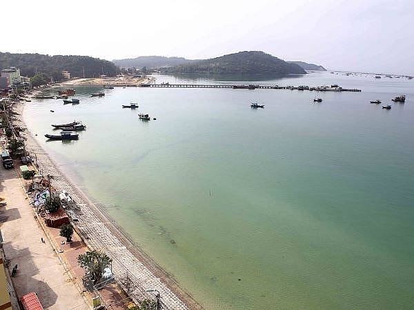 quang ninh power on co to island district restored